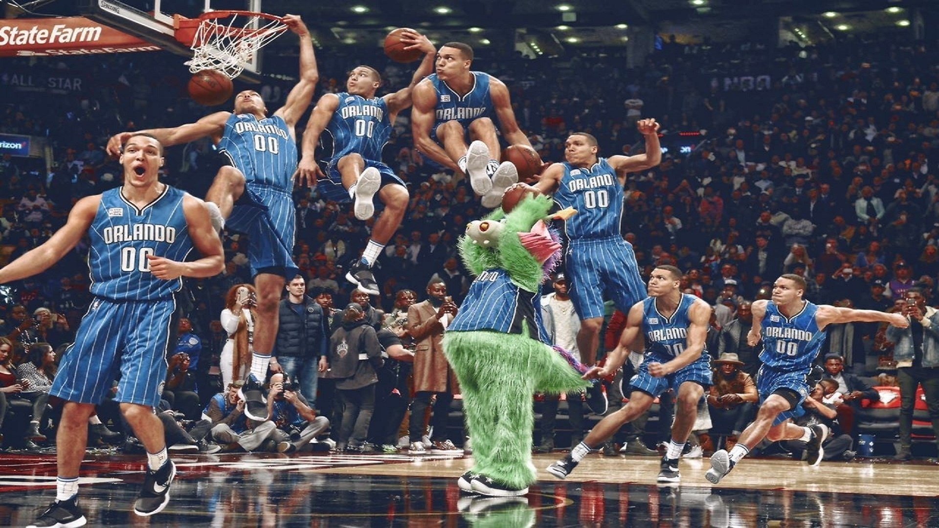 掘金替补后卫强势表现抢下关键分数，掘金后卫受伤